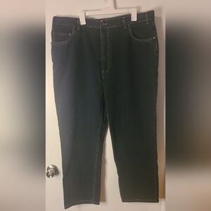 Used Old Navy Blue Jeans Denim  Size 44W x 30L Dark Blue
